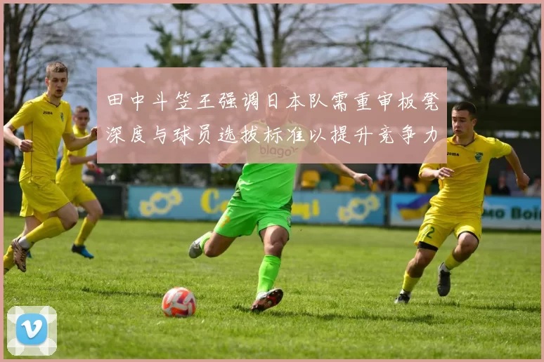 田中斗笠王强调日本队需重审板凳深度与球员选拔标准以提升竞争力